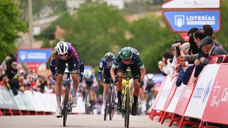 Marianne Vos se asegura el jersey verde tras ganar en Baltanás