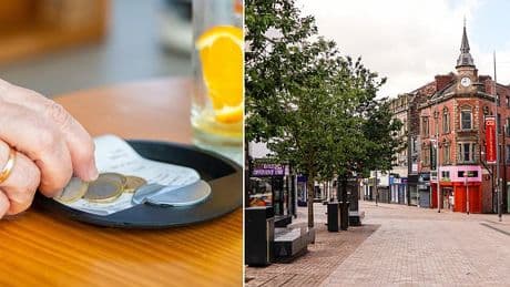 Stoke-on-Trent named tipping capital of Britain with residents leaving an average gratuity of £10.54