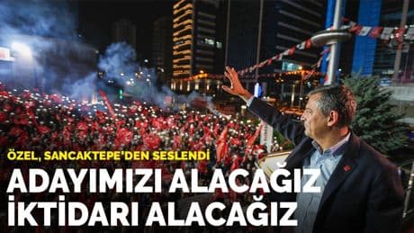 Özgür Özel Sancaktepe’den seslendi: Adayımızı esir tutamazsınız! İktidarı alacağız, millet kazanacak