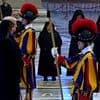 Pope Francis funeral: Donald Trump arrives to pay tribute to 'people's pope' as world leaders join the hundreds of thousands gathering in Rome for emotional service
