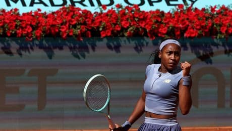 Tennis : en vidéo, l’interview marrante de Coco Gauff interrompue par... la panne de courant à Madrid