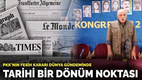 PKK'nın fesih kararı dünya gündeminde: Tarihi bir dönüm noktası