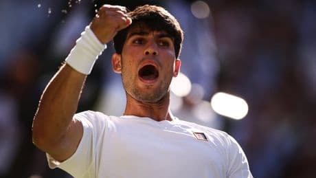 Wimbledon 2025: Carlos Alcaraz comes through five-set thriller with Fabio Fognini to reach second round