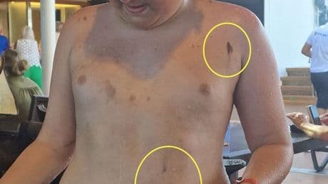 Family slam £8k cruise with vomiting passengers that left kids covered in 'soot'