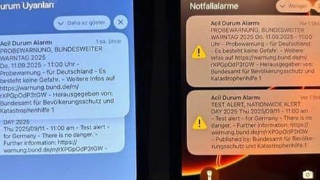 30 yıl sonra bir ilk: Tüm telefonlar aynı anda çaldı, dikkat çeken mesaj geldi!