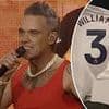 Robbie Williams trolls Arsenal with Tottenham trophy joke while performing at the Emirates Stadium