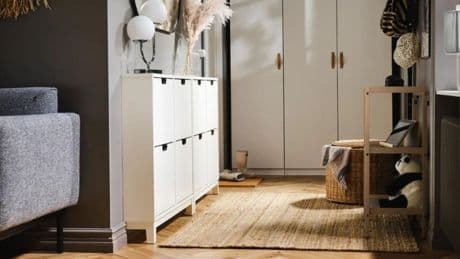 10 zapateros y muebles baratos de IKEA para aprovechar al máximo tu recibidor