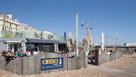 One of the UK’s most popular seaside towns has California-like beach bar named one of the best in the country