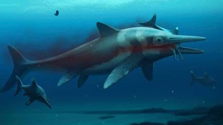 Fischsaurier-Fossil in Baden-Württemberg: Lautloser Riesenräuber nutzte flügelartige Vorderflossen