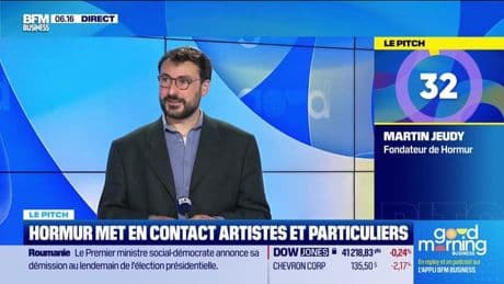 Le Pitch : Hormur met en contact artistes et particuliers - 06/05