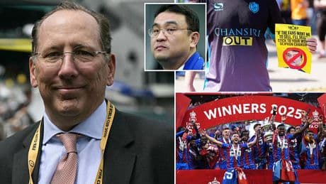 Controversial former Crystal Palace owner John Textor 'raising funds to buy ANOTHER English club' after Europa League row