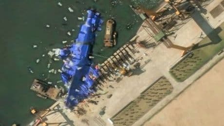 Nordkorea: Mysteriöse Ballons nahe verunglücktem Kriegsschiff entdeckt