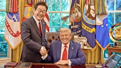Trump trifft Lee: Auf eine Runde Golf in Nordkorea