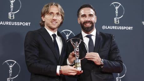 El Real Madrid, Duplantis y Simone Biles brillan en la 25ª edición de los Premios Laureus