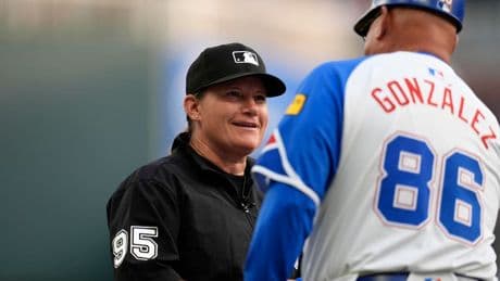 No Ejections Or Arguments Mar Debut Of First Female Umpire