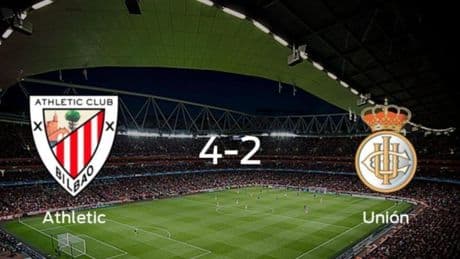 El Bilbao Ath. suma tres puntos después de ganar 4-2 al Real Unión de Irún