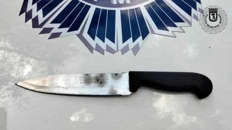 Detenido en Arganzuela por amenazar a un hombre con matarlo con un cuchillo