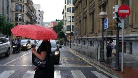 Nubes y lluvias ligeras en Bizkaia hasta el miércoles