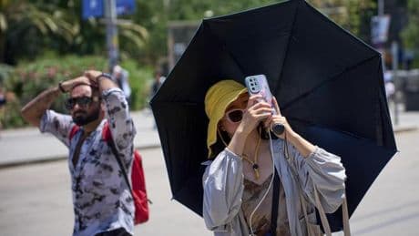 Hitze : Barcelona erreicht heißeste jemals im Juni gemessene Temperatur