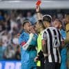 Neymar pakt domme rode kaart in mogelijk zijn laatste wedstrijd voor Santos
