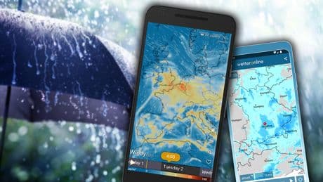 Live-Radar fürs Handy: Diese Apps schlagen bei Regen sofort Alarm