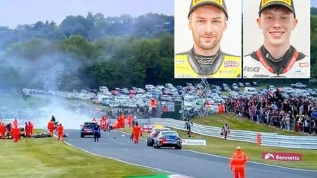 First rider involved in fatal 11-bike Oulton Park crash breaks silence following tragedy