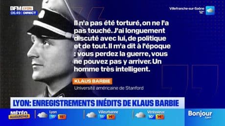 "Jean Moulin n'a pas été torturé": des enregistrements inédits de Klaus Barbie révélés