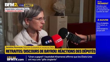 Retraites: pour Sandrine Rousseau, "François Bayrou essaye de gagner du temps"