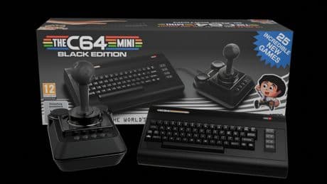 Retro-Konsole THEC64 Mini Black Edition angekündigt