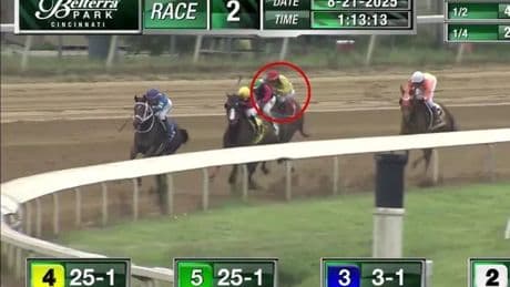Leading jockey banned for ONE YEAR by stewards for losing ride on hot favourite