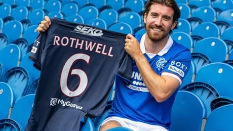 Joe Rothwell admits Rangers shirt is daughter's pick as Light Blues new boy covets a darker shade