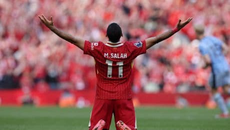 Foot : Mohamed Salah remporte le prix du meilleur footballeur de l’année de la FWA, Alessia Russo (Arsenal) le prix féminin