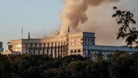 Neuer Putin-Terror gegen die Ukraine - Putin greift Regierungs-Hauptquartier an