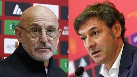 La convocatoria de Luis de la Fuente y Santi Denia, en streaming