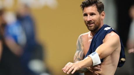 Lionel Messi hands PSG star his whole kit and boots after Inter Miami mauling