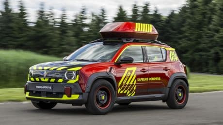 Renault revisite la voiture de pompier avec les géants de la tech française