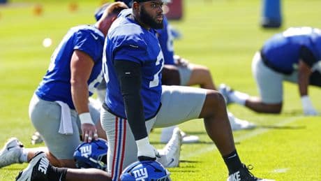 Andrew Thomas’ major Giants step unlikely to be enough for Week 1 return