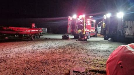 Body recovered from water following searches for swimmer in Scots loch