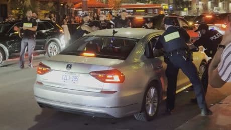 Police charge driver after dramatic, armed chase in downtown Toronto