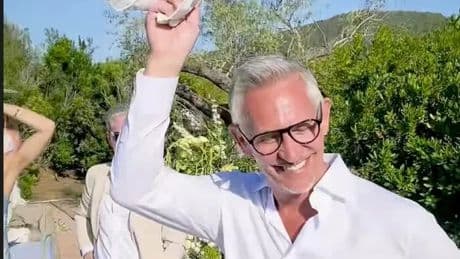 Gary and Wayne Lineker's murky past as they're both pictured at family wedding
