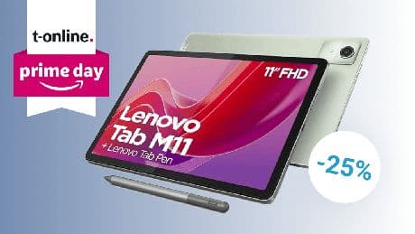 Lenovo-Tablet mit Stift: Amazon drückt den Preis auf nur 129 Euro