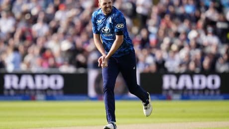England’s Jamie Overton out for West Indies series with broken finger