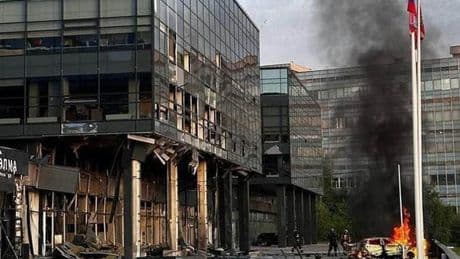Ucrania bombardea el 'Silicon Valley ruso' y alcanza una empresa de Defensa