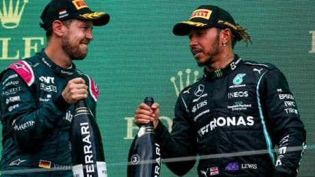 Un exmecánico de Ferrari, alto y claro compara la crisis de Vettel  con la de Hamilton: "Le ayudaría a poder salir de esta situación"