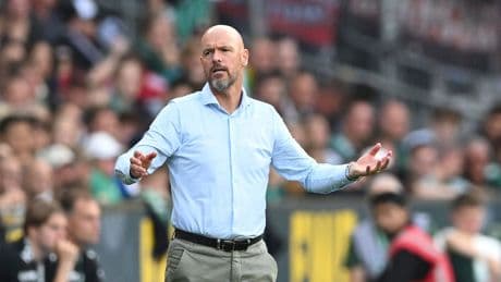 Leverkusen sack Erik ten Hag after only two Bundesliga games