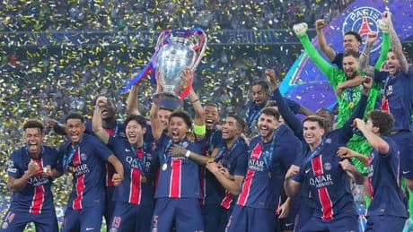 Il Psg batte l’Inter 5-0 e vince la Champions League