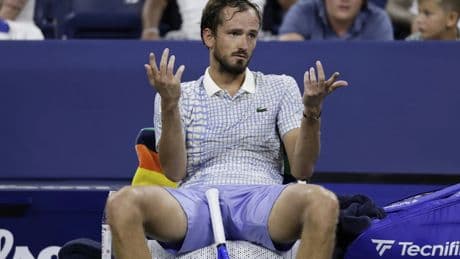 US Open: Medwedew rastet aus – und verliert