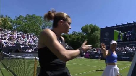 Tennis stars in furious post-match row as player slams: 'Go f*** yourself!'