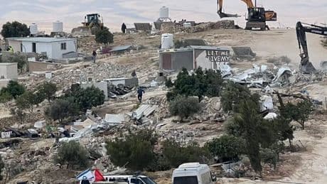 ‘Let down by a world that claims to be humane but does nothing’: Palestinians speak out as Israeli bulldozers raze West Bank villages