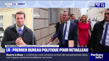 Le premier bureau politique des LR dirigé par Bruno Retailleau a adopté "à l'unanimité une délibération contre la proportionnelle"